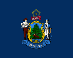 Flag of State of Maine