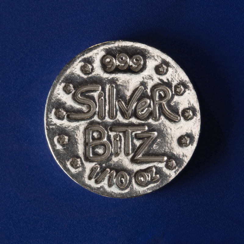 Silver Bitz – 1/10 oz .999 Fine Silver Rounds