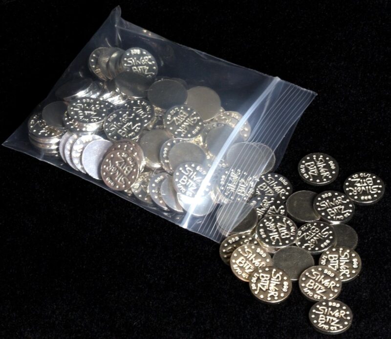 Silver Bitz – 1/10 oz .999 Fine Silver Rounds - Image 3
