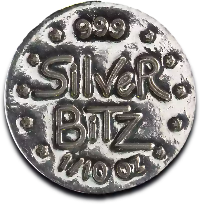 Silver Bitz 1/10 ounce 999 Silver
