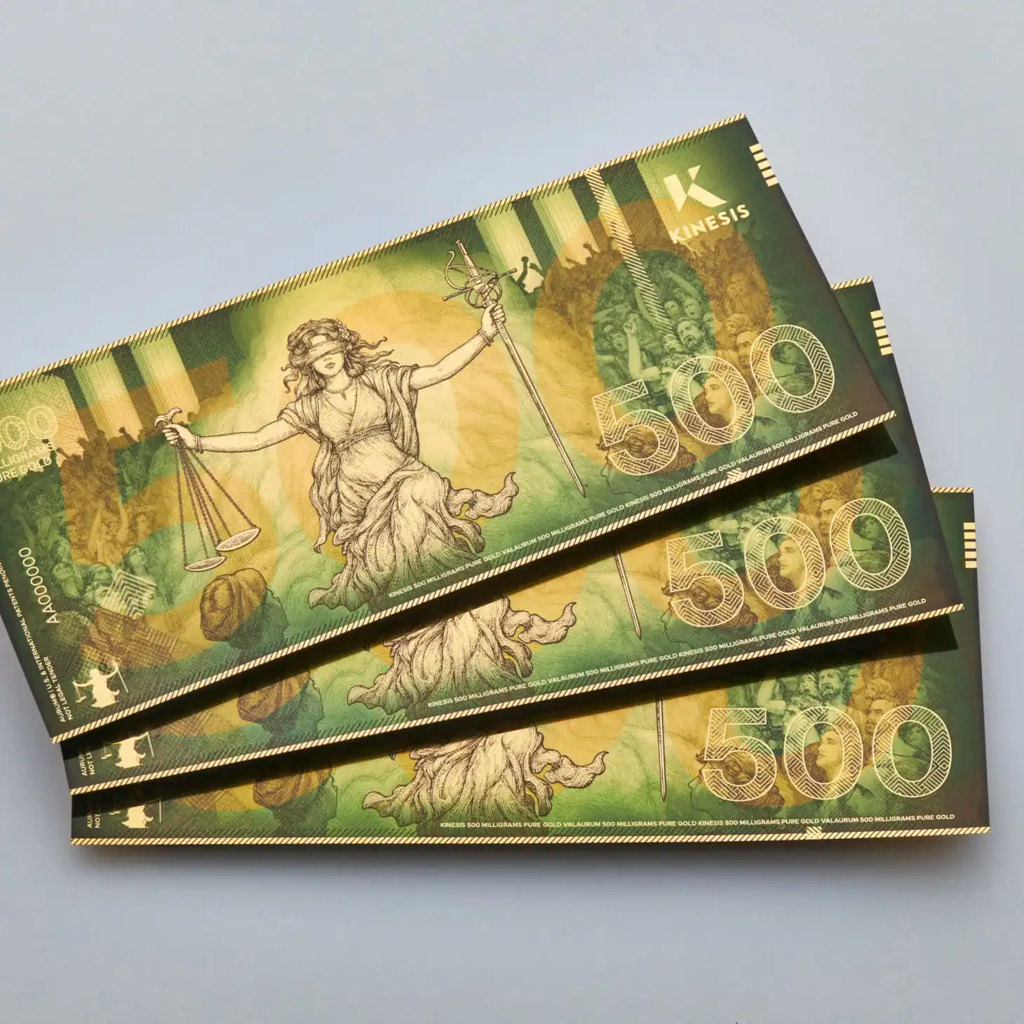 500mg Kinesis Gold Bill - Image 2