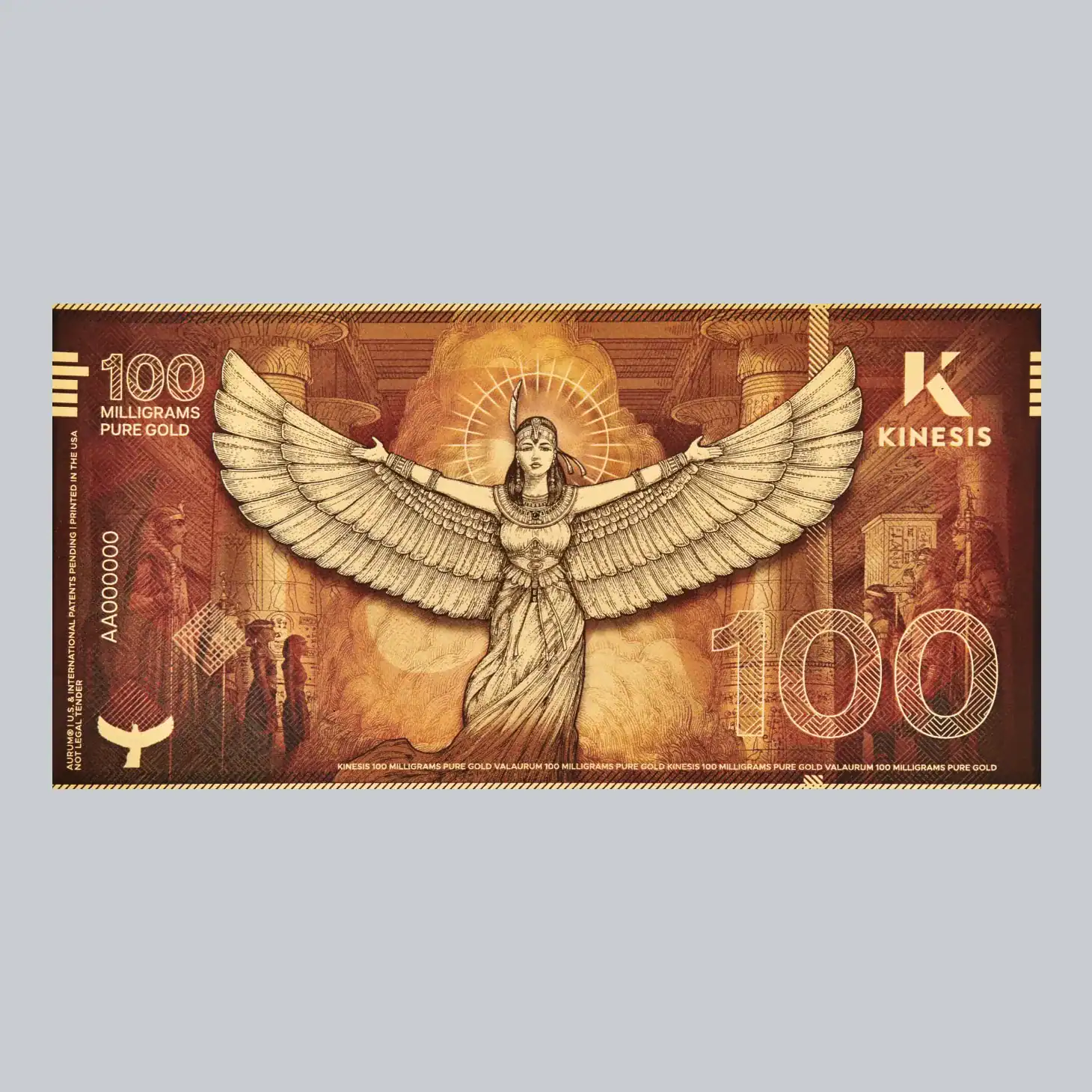 100mg Kinesis Gold Bill - Image 4